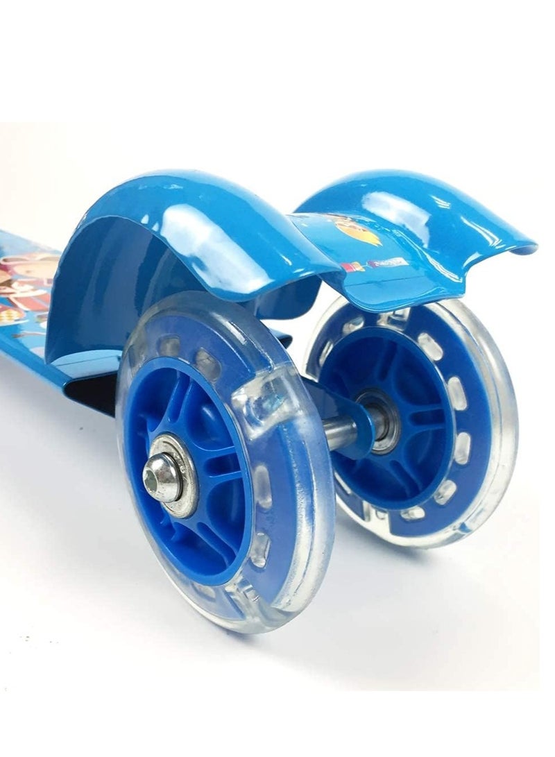 Generic Scooter for kids - 3 Wheel - Multiple designs - Blue  - Image 4