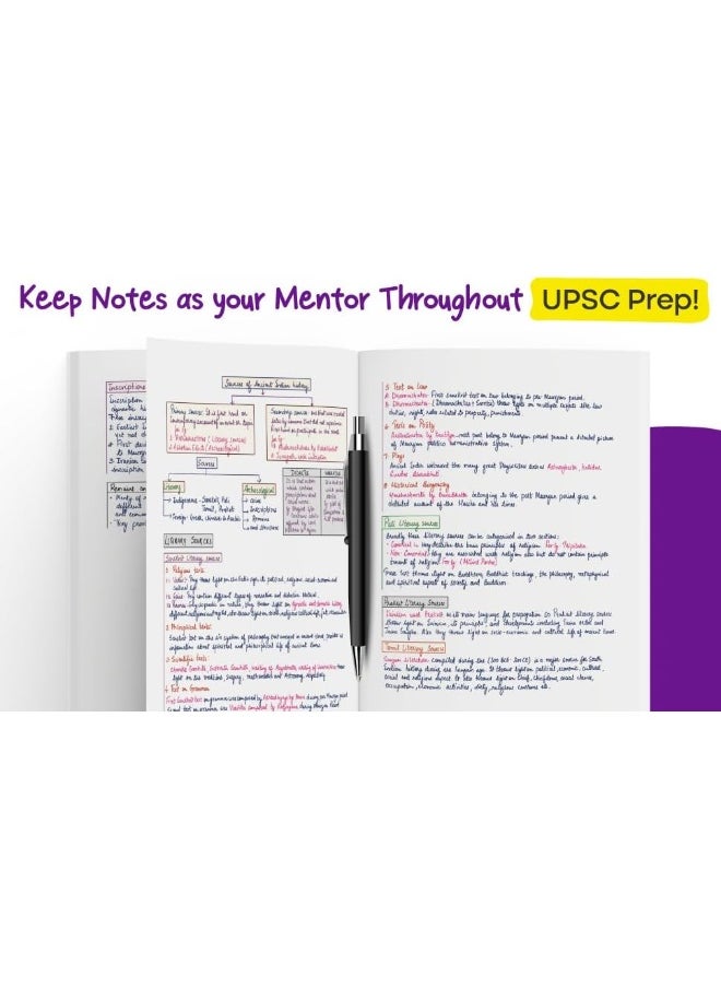 ARIHANT PUBLICATIONS (INDIA) LIMITED PULSE SCIENCE & TECHNOLOGY Coloured Handwritten Notes | 1st Time For UPSC Prelims with Concepts, facts, Analysis, Maps, Images, Flow Charts and Time Saving Notes