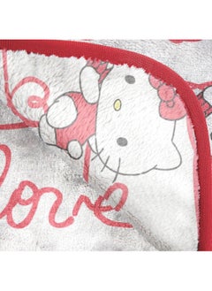 Jay Franco Jay Franco Hello Kitty Lovely Notes Plush Blanket  - Image 3