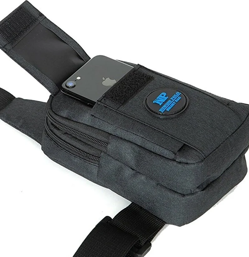 Avca Unisex Linen Waist and Cross Shoulder Bag with Phone Compartment