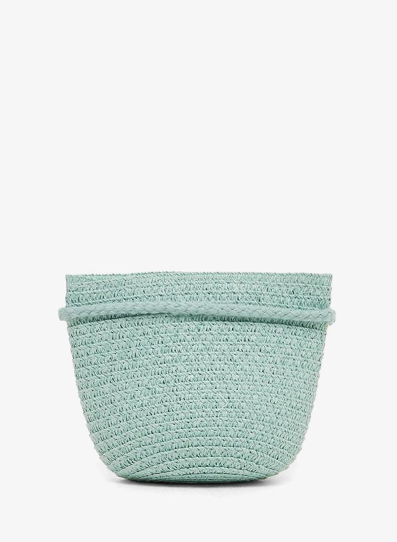 Styli Embellished Crossbody Bag with Zip Closure - Image 2