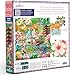 eeBoo 1000 Piece Puzzle  Seasons in Kyoto Jigsaw Puzzle for Adults Square 23 x 23 Made with Recycled Board  VegetableBased Ink - Image 4