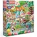 eeBoo 1000 Piece Puzzle  Seasons in Kyoto Jigsaw Puzzle for Adults Square 23 x 23 Made with Recycled Board  VegetableBased Ink - Image 2