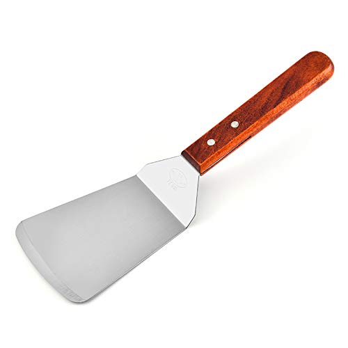 we3 Heavy Duty Turner for Skillets, Griddles & Grills | Great for Pancake Flipper, Fish, Eggs, Burgers, Omelet & More (Big 32 * 10cm) - Image 1