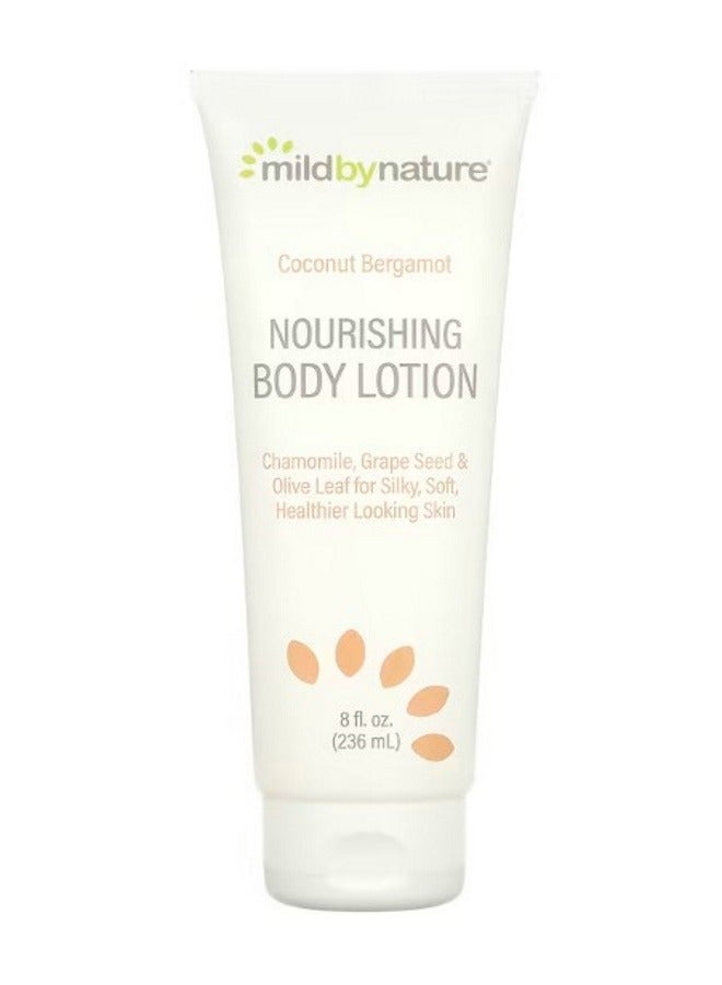 مايلد باي نيتشير Nourishing Body Lotion Coconut Bergamot  8 fl oz 236 ml - Image 1