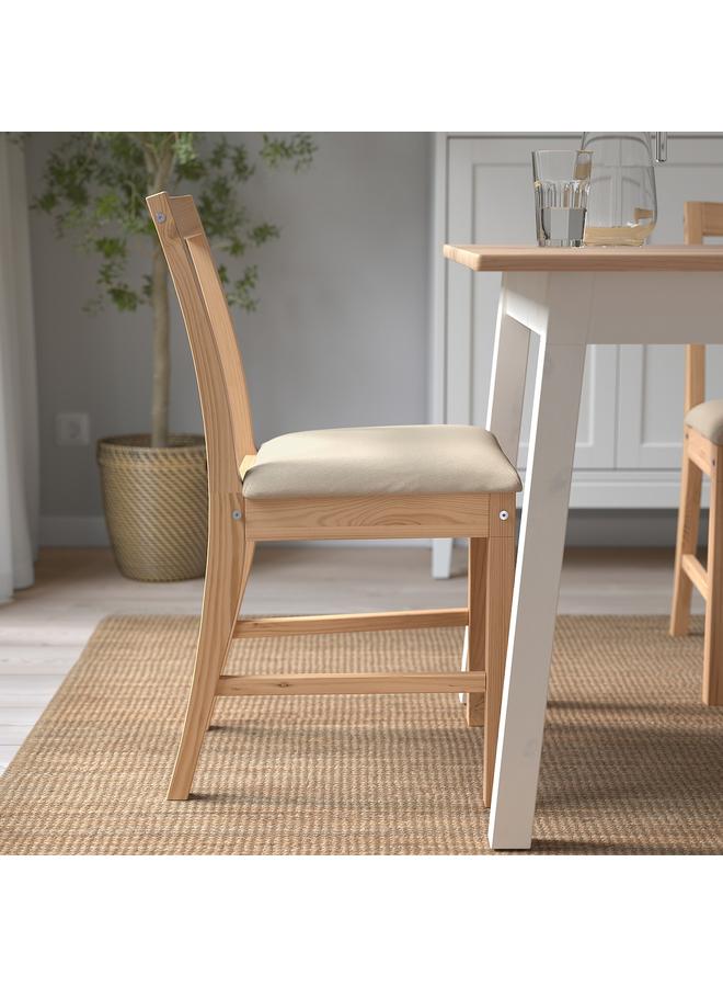 زبون كرسي، بني فاتح مصبوغ/كاتورب طبيعي - Image 3