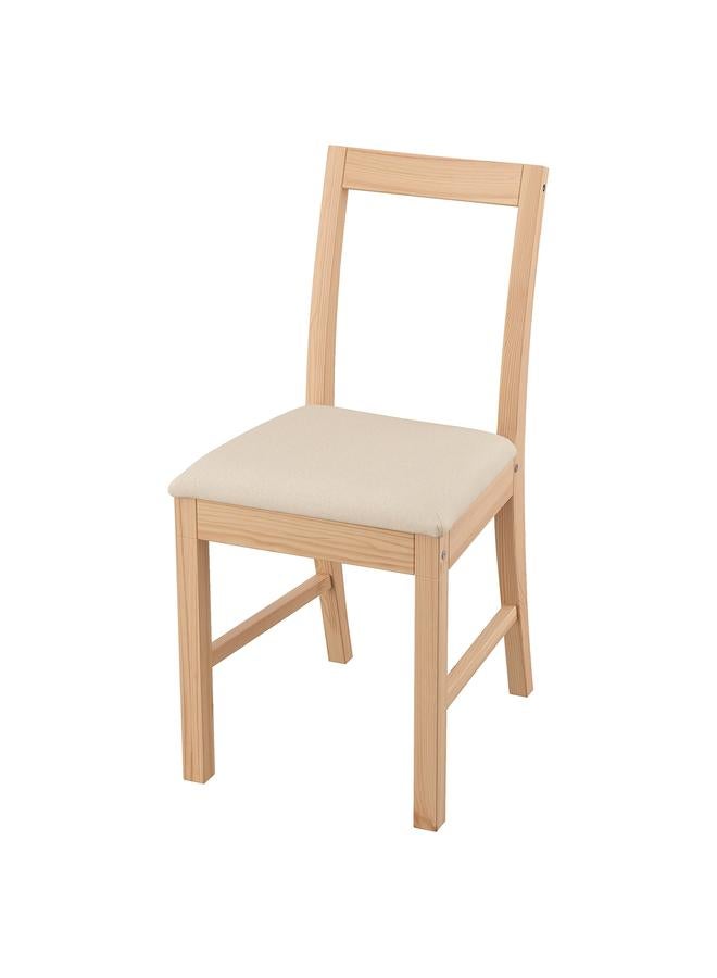 زبون كرسي، بني فاتح مصبوغ/كاتورب طبيعي - Image 1