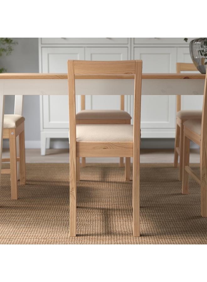 زبون كرسي، بني فاتح مصبوغ/كاتورب طبيعي - Image 4