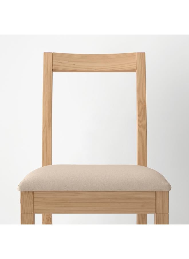 زبون كرسي، بني فاتح مصبوغ/كاتورب طبيعي - Image 5