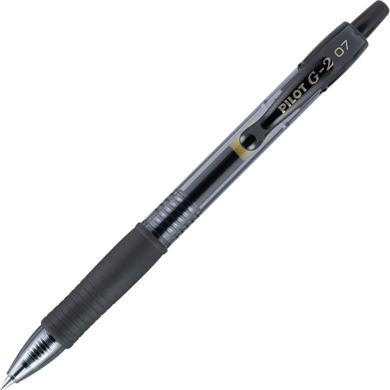 Pilot G2 Premium Gel Roller Pen, Retractable and Refillable, Fine Point 0.7 mm, Black Ink, 36 Count - Image 4