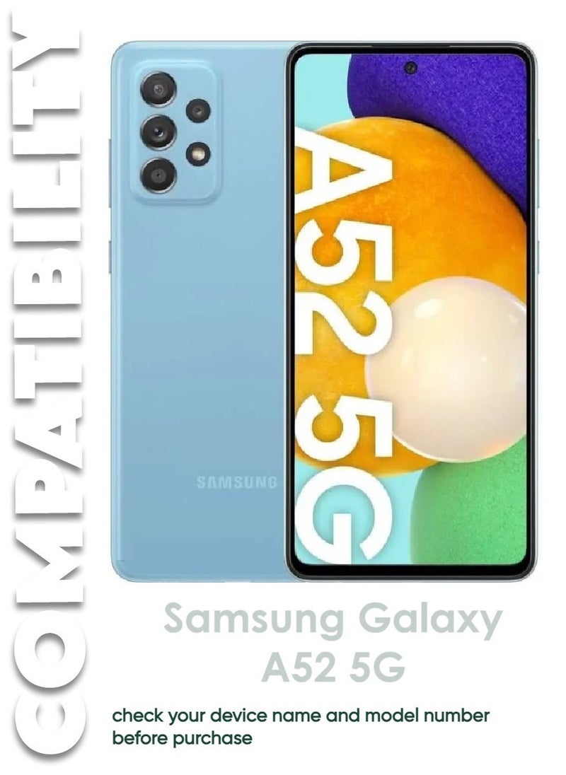 ACLIX 3 Pieces Antistatic ESD Dustproof Premium Quality High Definition Tempered Glass Screen Protector Designed For Samsung Galaxy A52 5G - Image 3