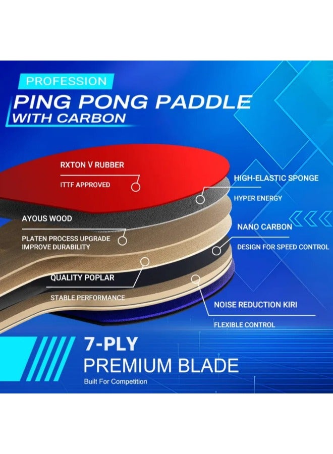 لوكي مضرب تنس طاولة 6 نجوم - Image 4