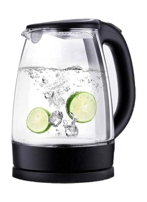 Electric Glass Kettle with a Glass Body and a Base That Can Rotate 360 Degrees for Convenient Use and Easy Access in the Kitchen, Perfect for Brewing Tea and Heating Water