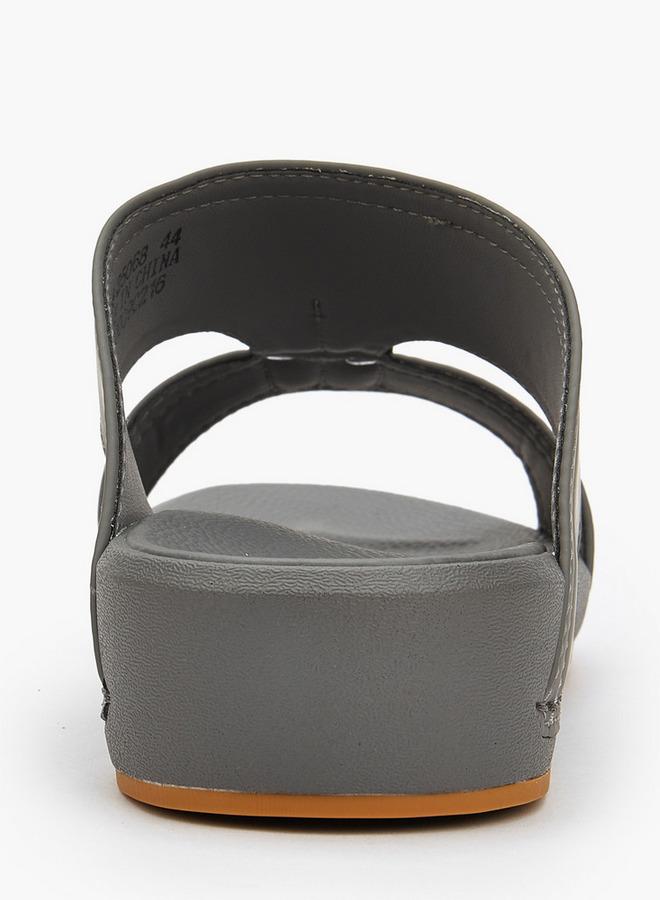 Al Waha Men Buckle Detail Arabic Sandals - Image 5