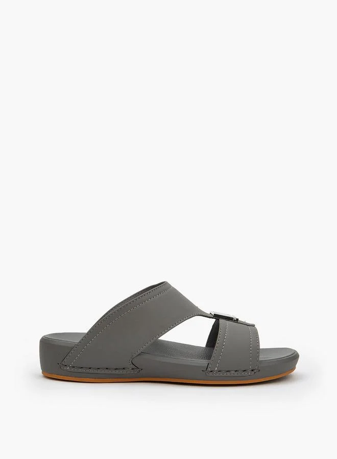 Al Waha Men Buckle Detail Arabic Sandals
