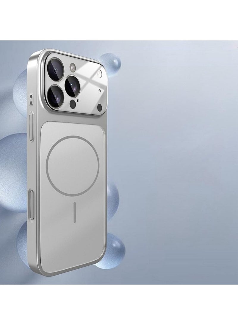 protective case cover to convert for Apple iPhone 16 Pro Max to Apple iPhone 17 Pro Max - Silver