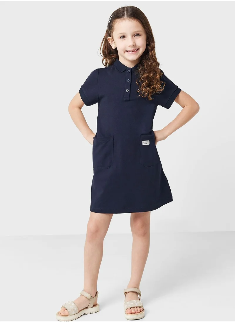 TOMMY HILFIGER Kids Logo Polo Dress