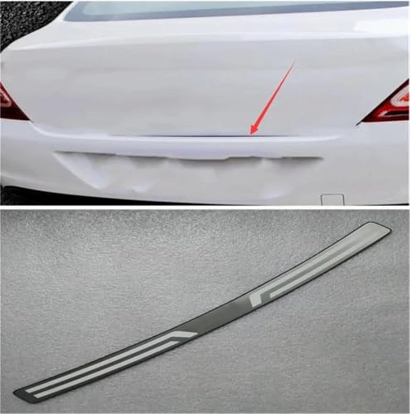 Vuzmode Stainless Steel Rear Bumper Protector for Peugeot 308 - Image 3