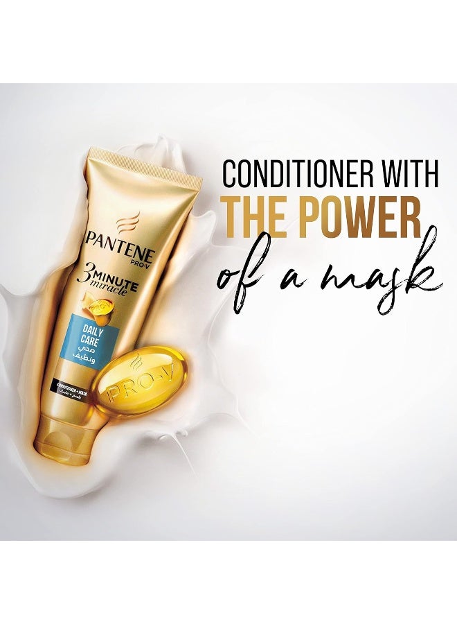 Pantene Pro-V 3 Minute Miracle Daily Care Conditioner + Mask 200 ml - Image 2