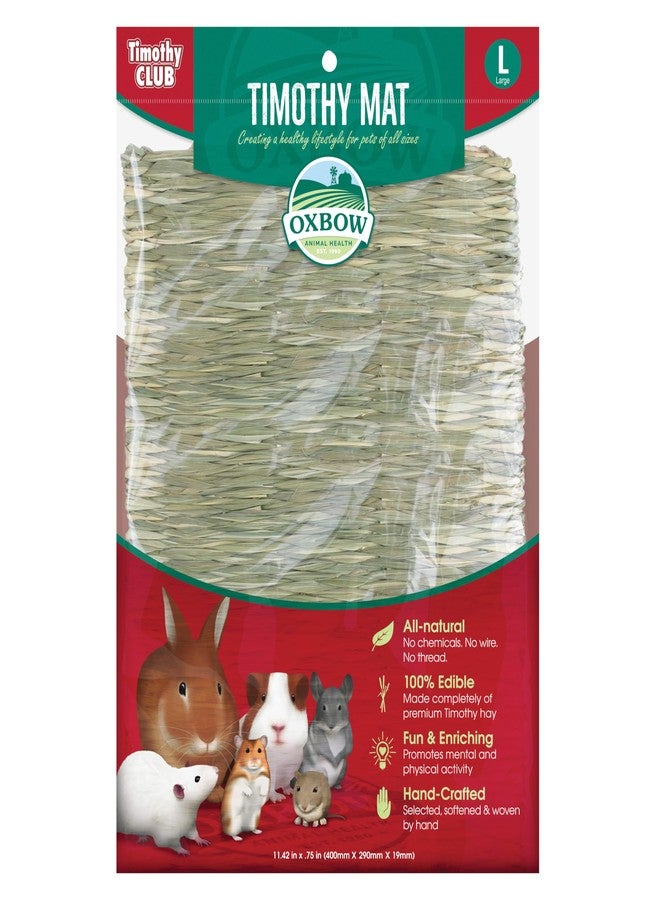 Oxbow Animal Health Timothy Club Timothy Mat for Pets, Large - Image 1