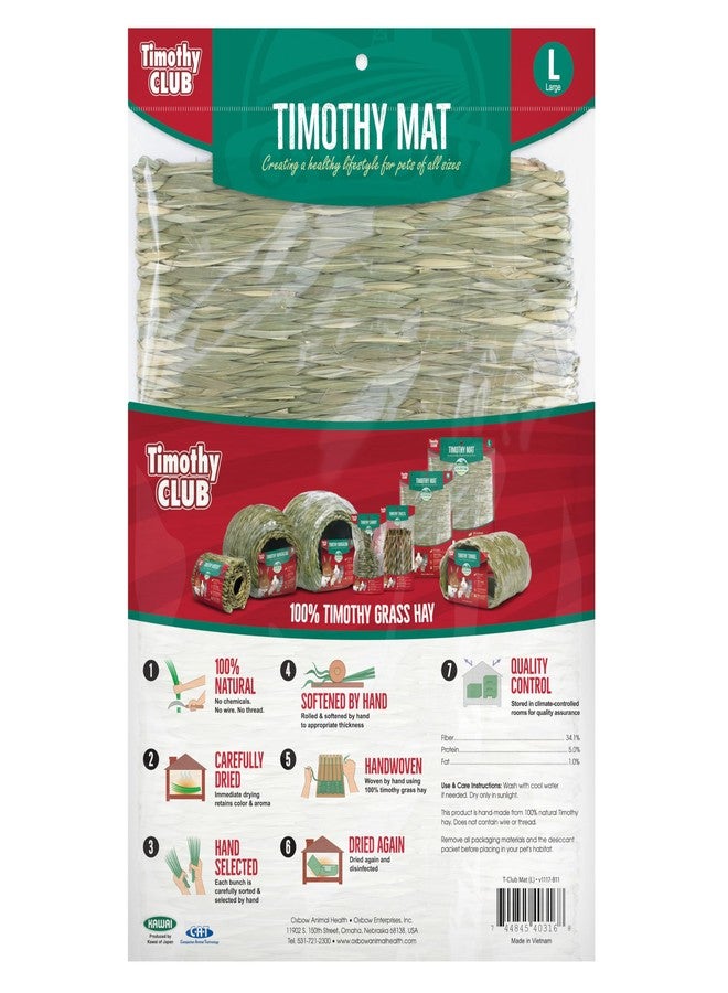 Oxbow Animal Health Timothy Club Timothy Mat for Pets, Large - Image 2