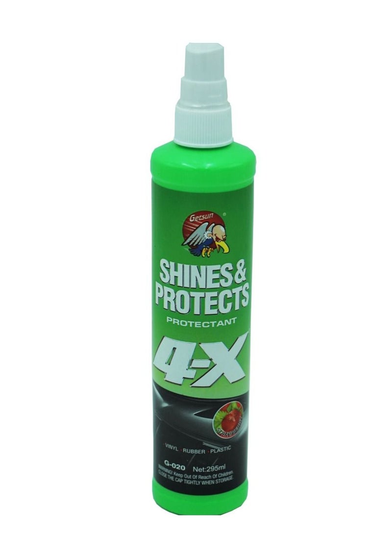 4-X GETSUN Shines & Protects Car Protectant 295 ml - Image 4