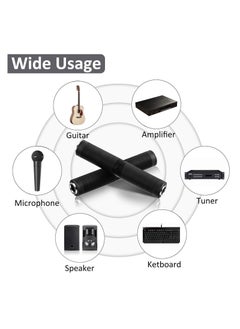 Y&D 3 Pcs 1/4 Inch TRS/TS Coupler Female to Audio Connector, 6.35 mm TRS Stereo and Mono Jack Adapter Joiner, Extension Connector for Amplifier Speaker Guitar Sound  - Image 4
