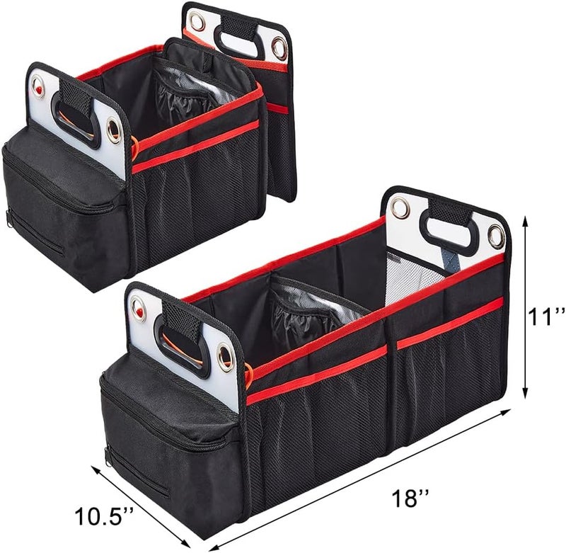 COVAX Car Trunk Organizer with Two Compartments - Image 3