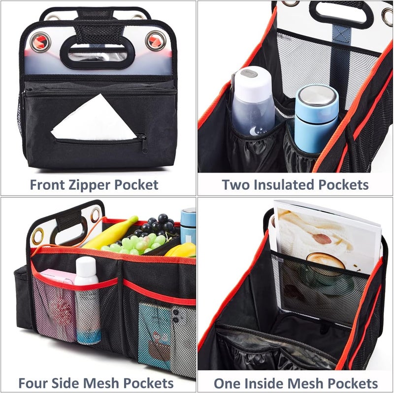 COVAX Car Trunk Organizer with Two Compartments - Image 4