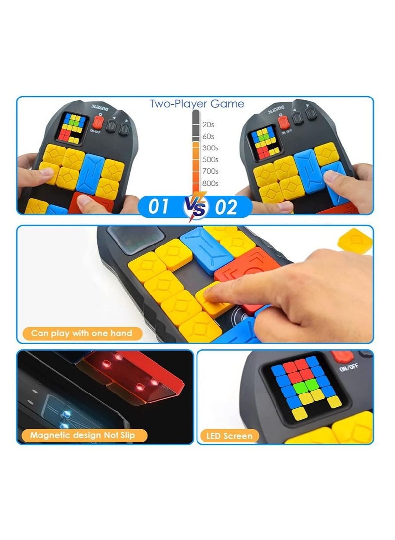 Super Slide Puzzles Brain Games, with 500+ Levels Electronic Handheld Game, Challenges Brain Teaser Puzzles, Learning & Education Travel Stem Toys for Kids and Adults  - Image 3