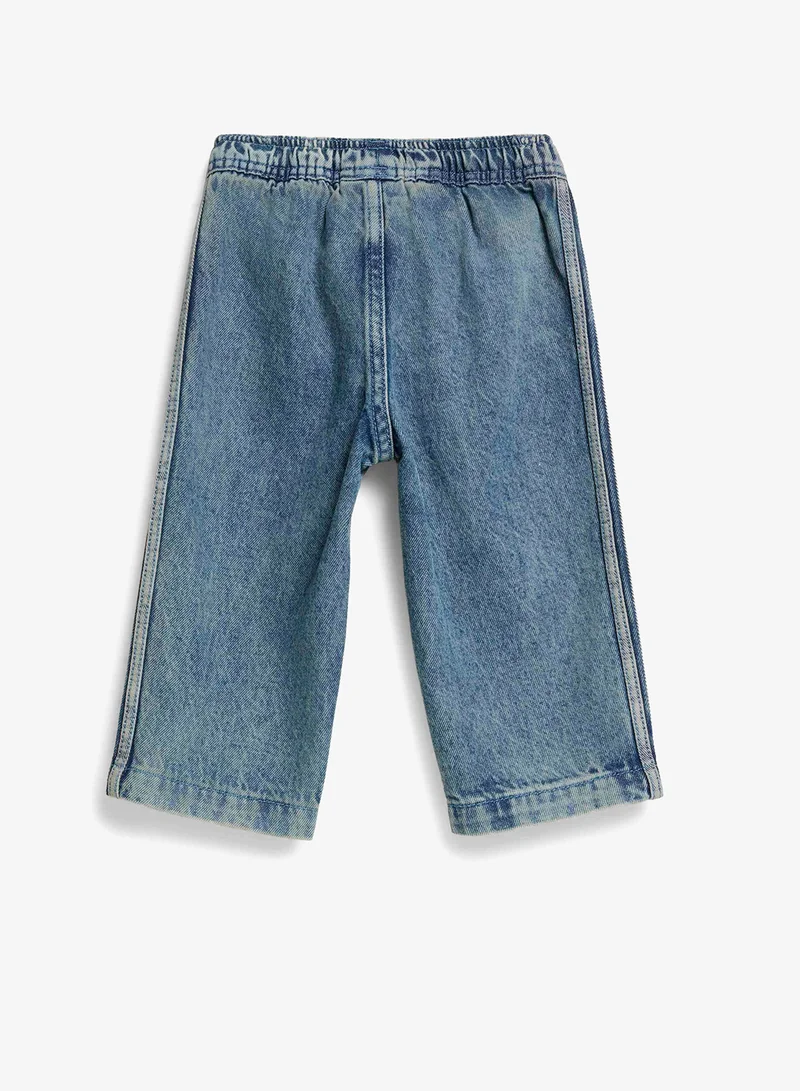 Adidas Originals Infant Firebird Denim Track Pants