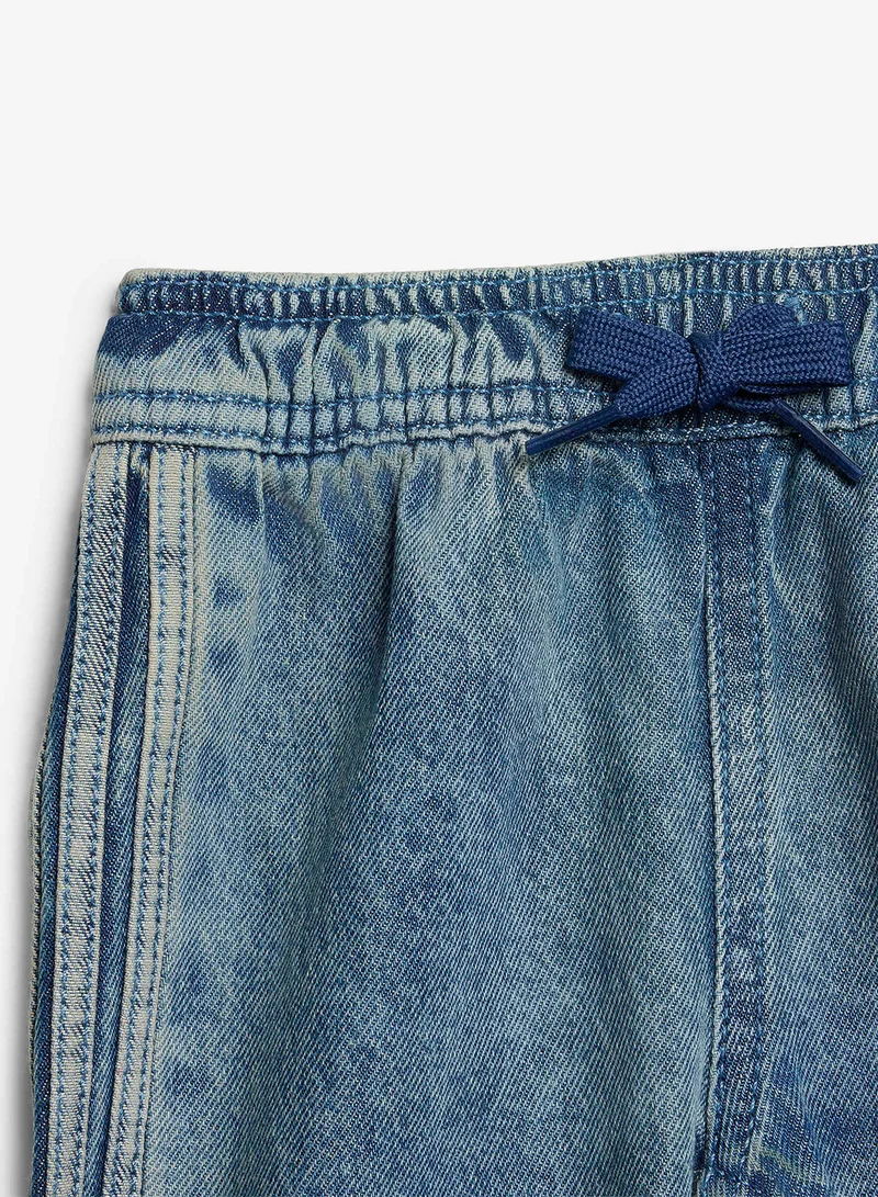 Adidas Originals WORBLU Infant Firebird Denim Track Pants  | Best Price UAE