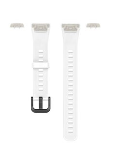 Generic Soft Honor Band 6 Silicone Strap for Honor 6 Monochrome Replacement Mesh Soft Sports - White  - Image 1