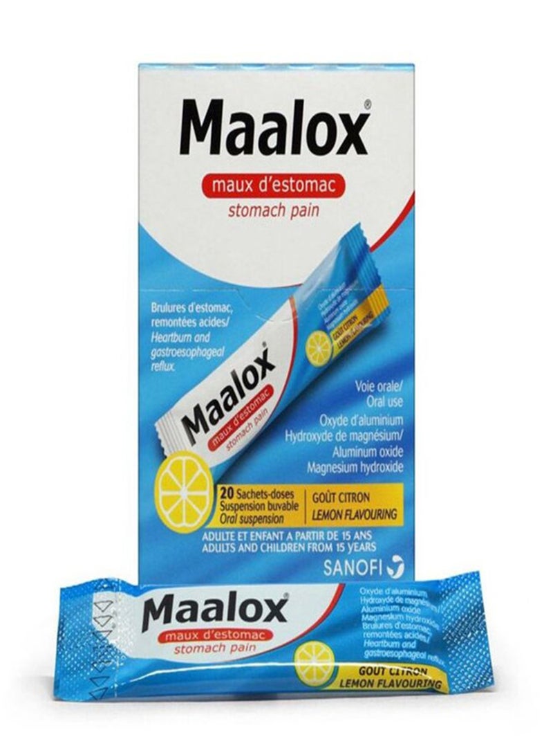maalox plus Stomach Pain Sachets 20S