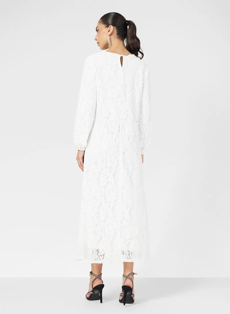 Khizana Lace A-line Dress