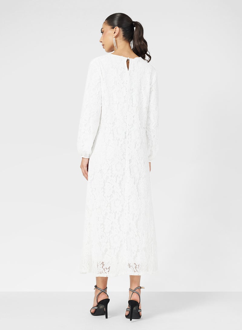 Khizana Lace A-line Dress - Image 2