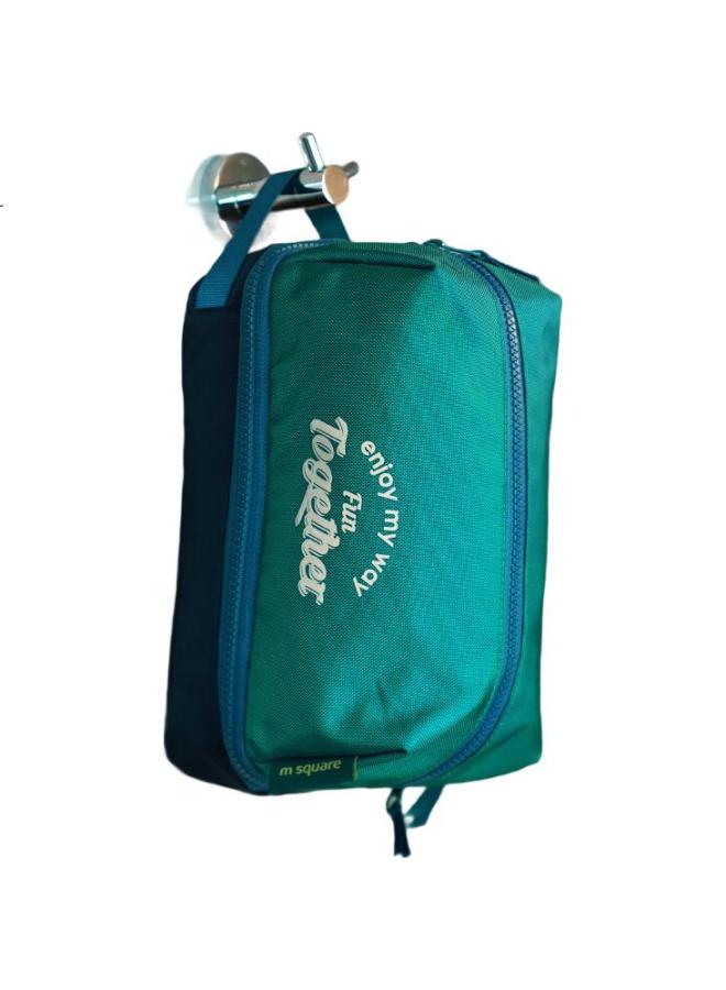 M Square Travel Toiletry Bag, Makeup Bag, Large Capacity Portable High-end Wet And Dry Separation Travel Storage Bag For Business Trips - Image 2