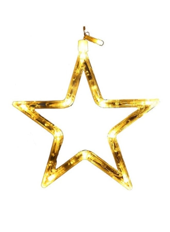 LED Star Decorative String Lights, Warm Yellow Light 3 Meters, Yard Garden Balcony Decorative Lights - Image 5