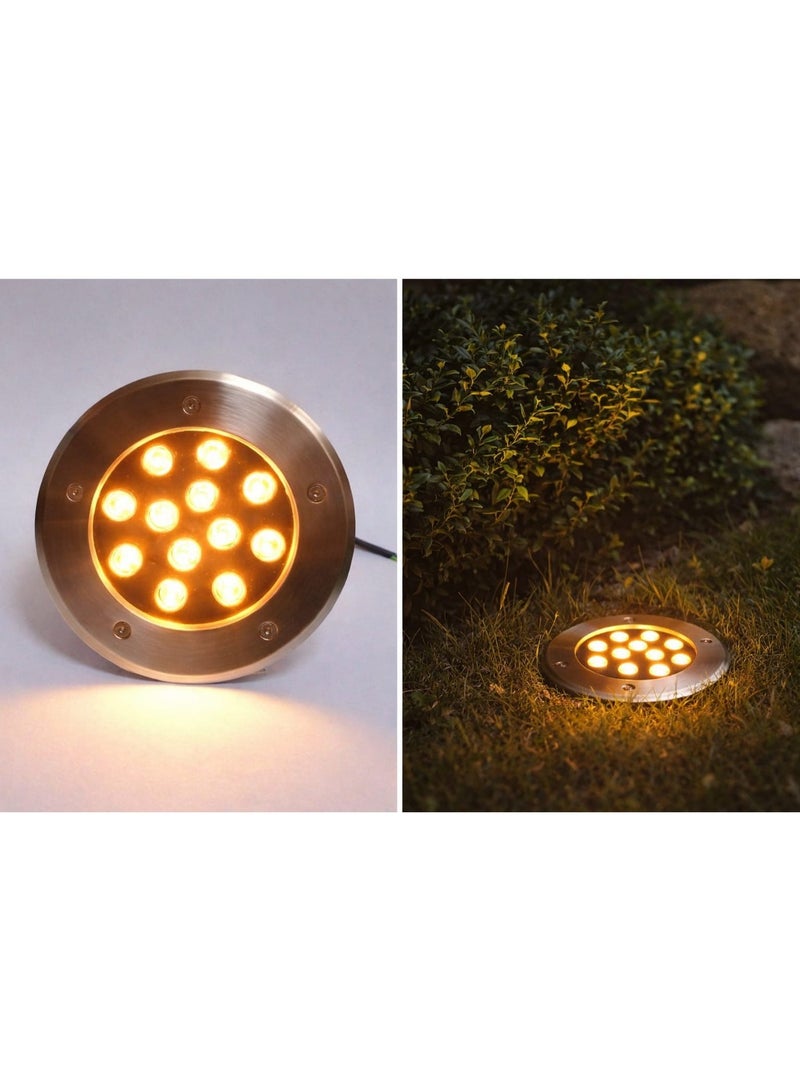LED Underground UP Light for Outdoor, Garden,12W Waterproof - Image 2