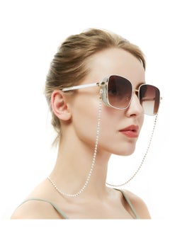 ماركة غير محددة Beaded Eyeglasses Chain，Random colors, a set of 5 pieces.Sunglasses Chain, Reading Glasses Holder,Lanyard for Face Mask, Crystral Glass Beads  - Image 1