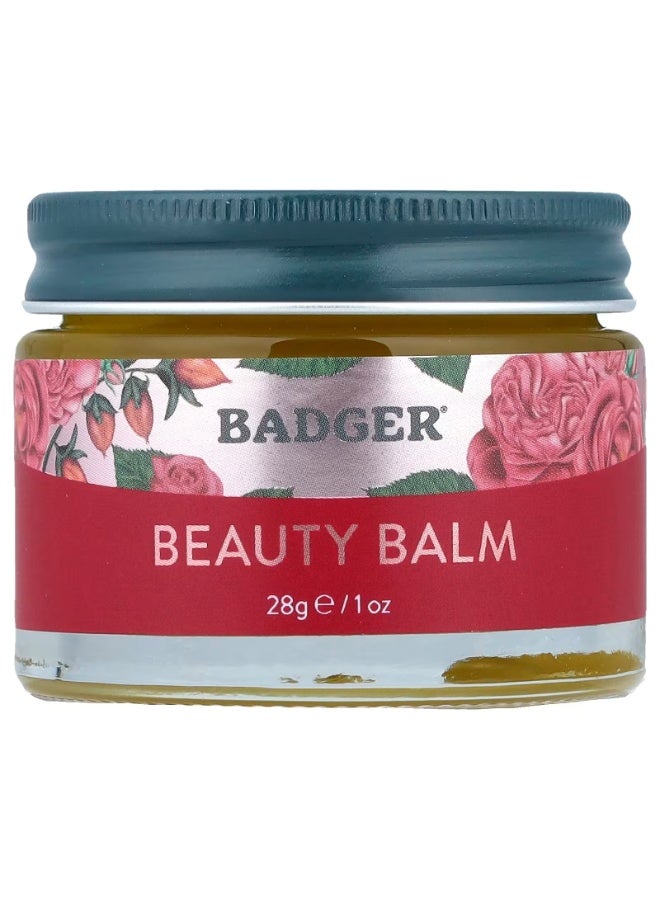 Badger, Ultra-Rich Beauty Balm + Rosehip, Rose , 1 oz (28 g) - Image 2