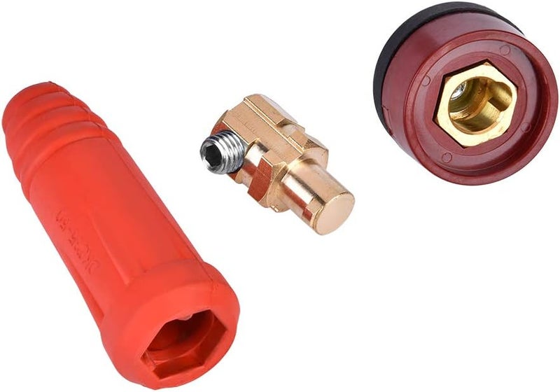 DKJ35 50 Red Welding Cable Connector Quick Fitting for Electric Welding Machine Power Supply - Image 3