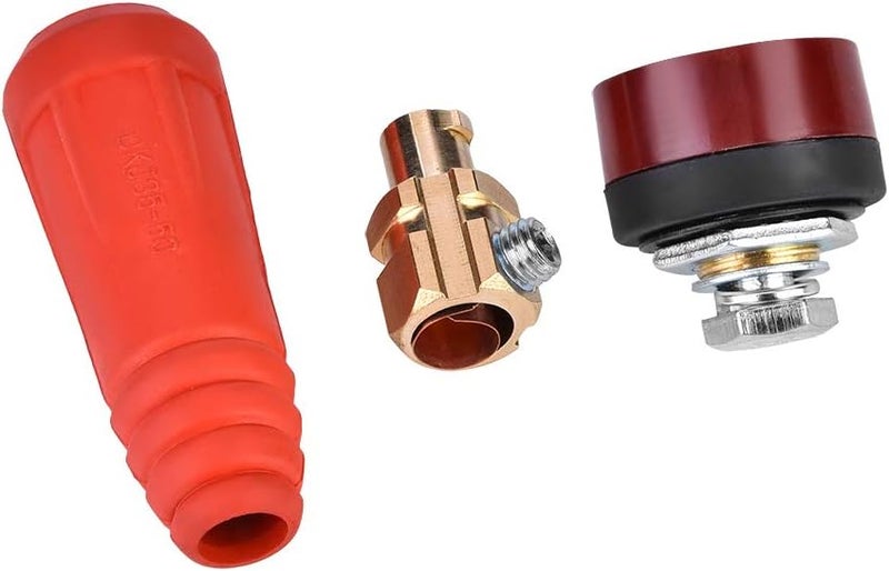 DKJ35 50 Red Welding Cable Connector Quick Fitting for Electric Welding Machine Power Supply - Image 5
