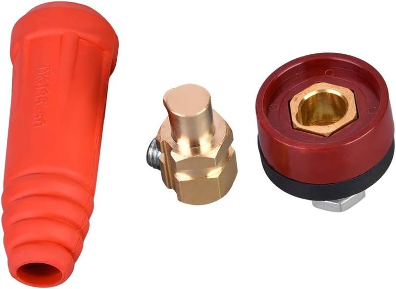 DKJ35 50 Red Welding Cable Connector Quick Fitting for Electric Welding Machine Power Supply - Image 4