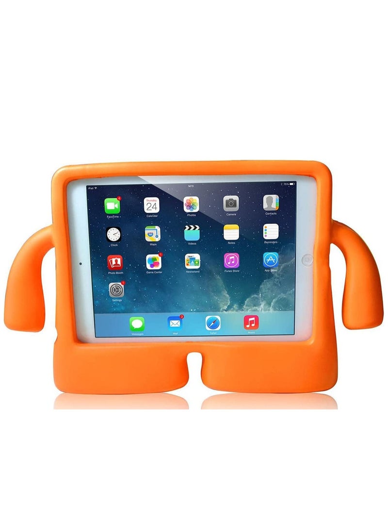 حافظة أطفال إسفنج EVA لجهاز iPad 10.9 Air 4 / iPad Pro 2018 / iPad Pro 2020 مع مقبض للأولاد غطاء حماية كامل KidsProof قائم بذاته لـ 10.9 بوصة (برتقالي) - Image 2