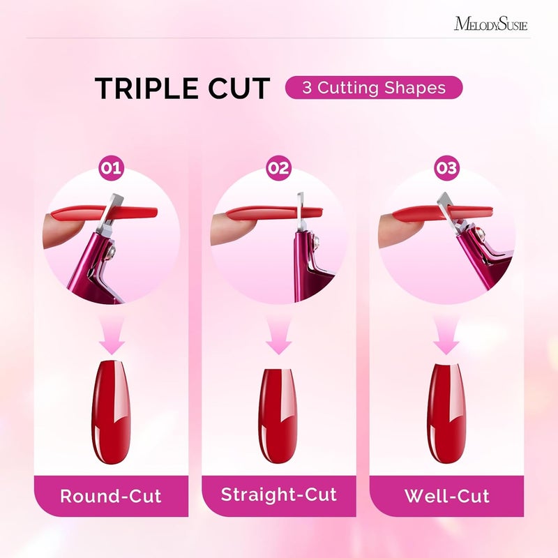 MelodySusie Professional Acrylic Nail Clippers - Image 2