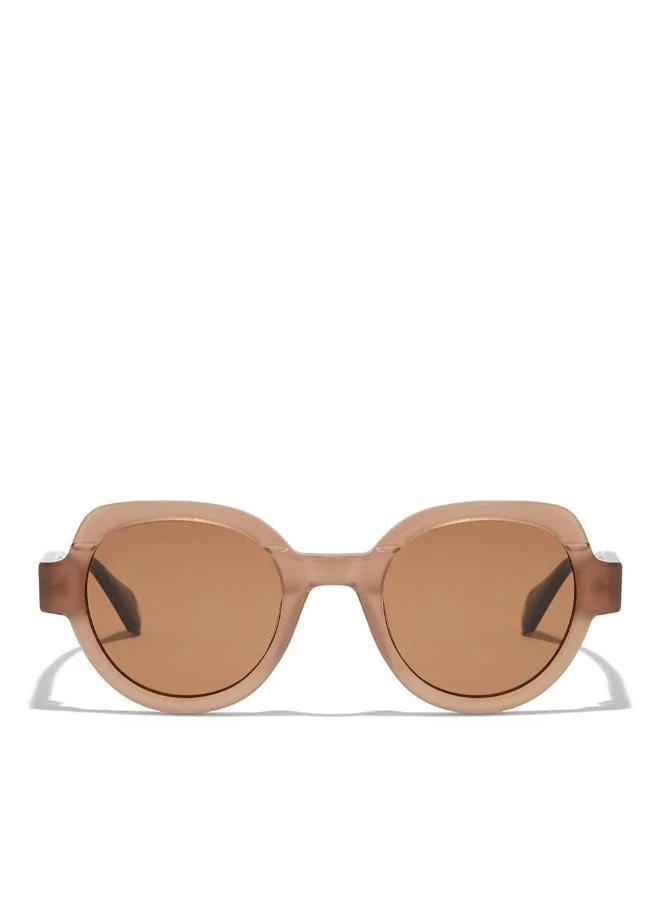 30 سندايز نظارات شمسية لوريل للنساء من  صندايز، هندسية، حماية من الأشعة فوق البنفسجية  بيج، بني