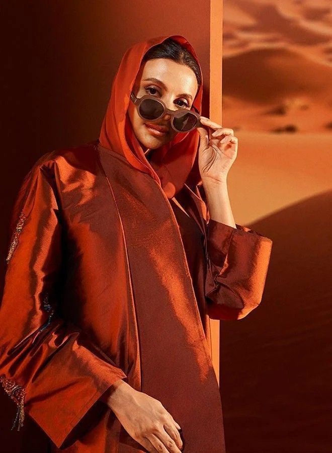 30 سندايز نظارات شمسية لوريل للنساء من  صندايز، هندسية، حماية من الأشعة فوق البنفسجية  بيج، بني