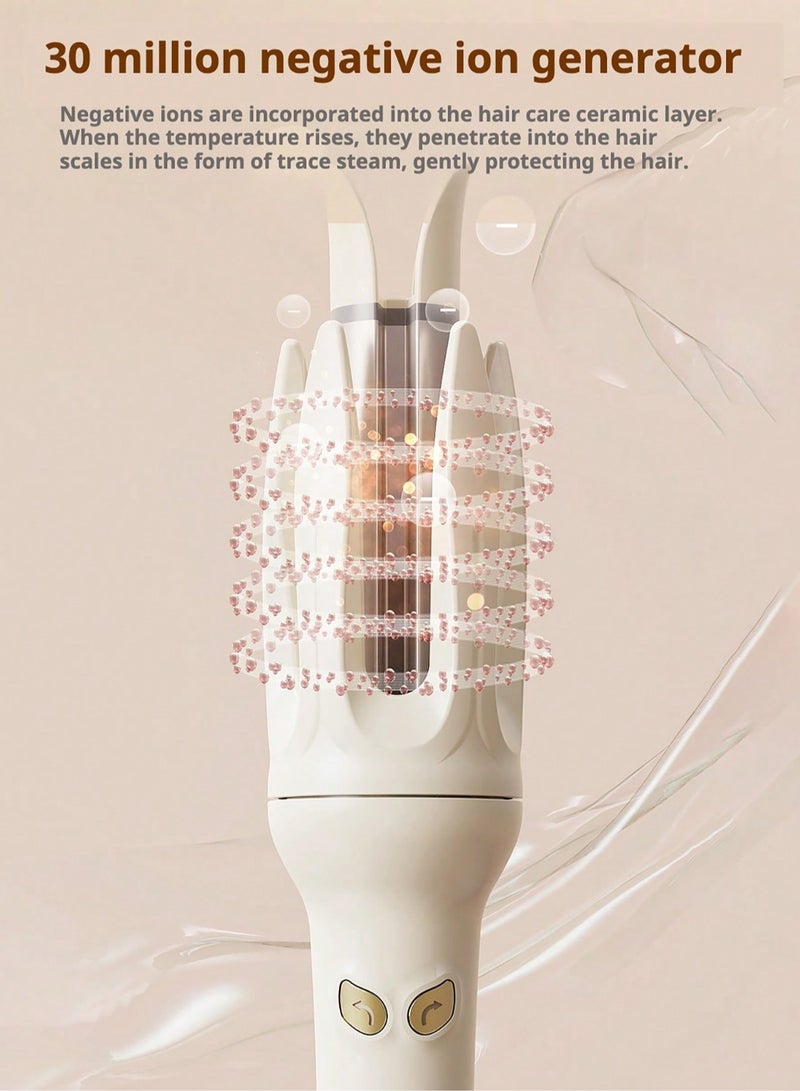 كيلا جهاز تجعيد الشعر الأوتوماتيكي ببرميل 28 مم، جهاز تجعيد ذاتي لليسار واليمين مع 4 درجات حرارة، مولد أيونات سالبة، مؤقت ذكي ومستشعر، إيقاف تلقائي - Image 2