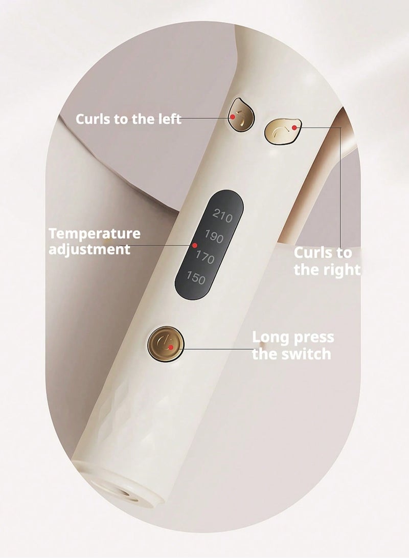 كيلا جهاز تجعيد الشعر الأوتوماتيكي ببرميل 28 مم، جهاز تجعيد ذاتي لليسار واليمين مع 4 درجات حرارة، مولد أيونات سالبة، مؤقت ذكي ومستشعر، إيقاف تلقائي - Image 5